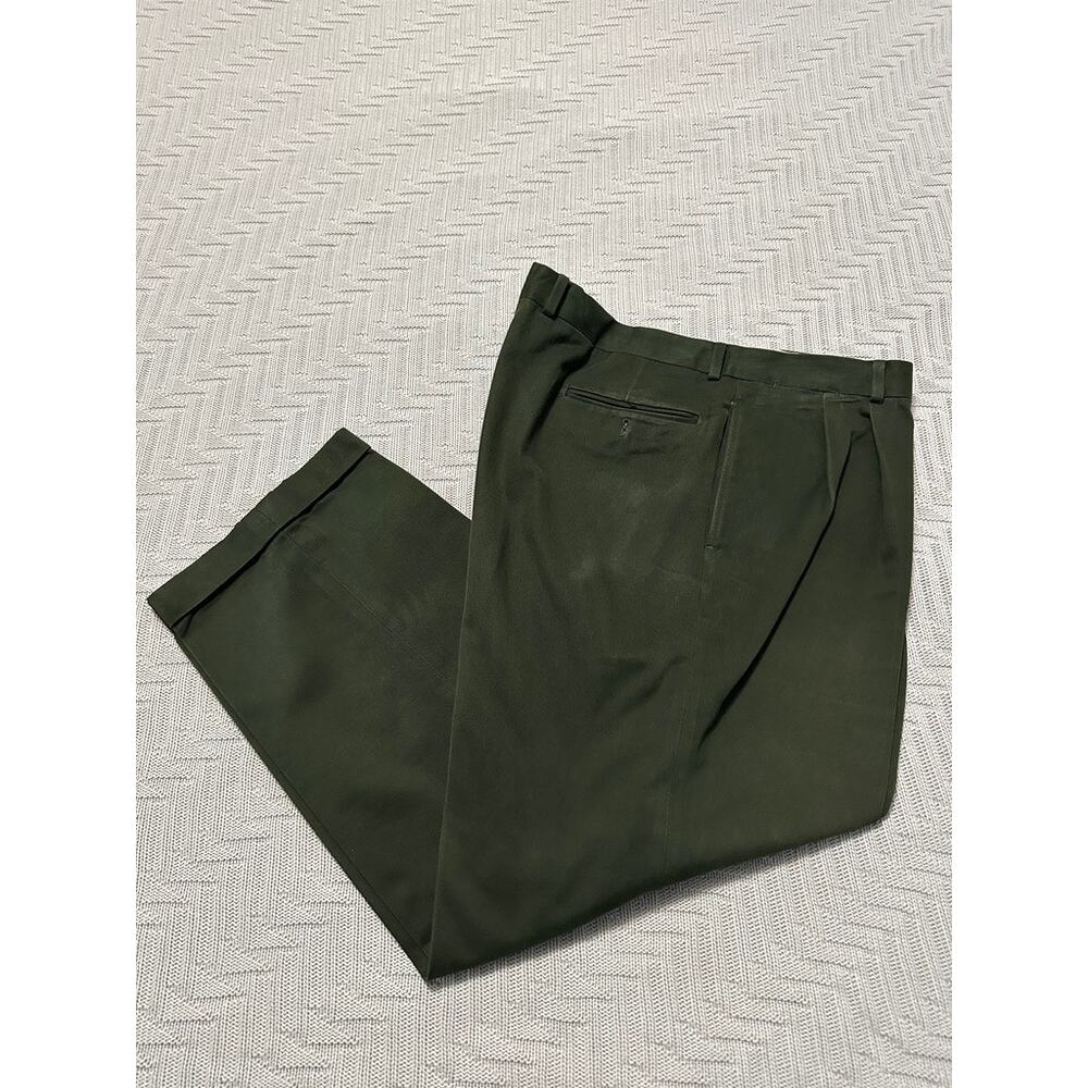 Barneys New York olive green dress pants size 42